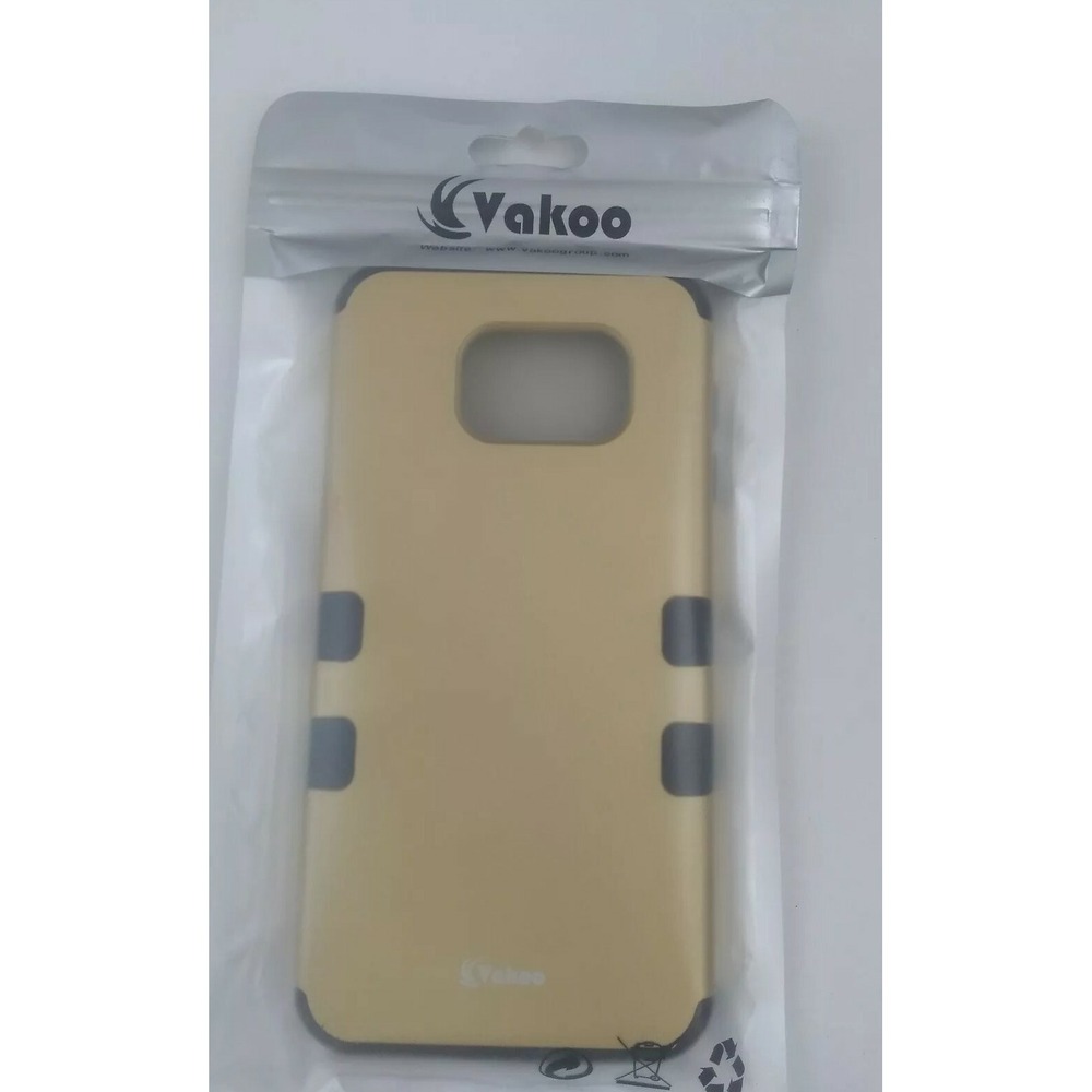 Yakoo Samsung Galaxy S6 Edge Hard Case Tyrant Gold Phone Cover